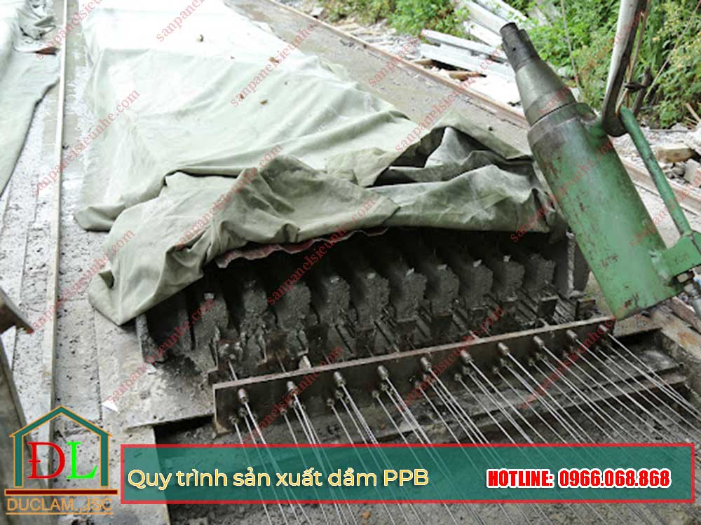 Quy trình sản xuất dầm PPB 21